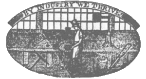 "By Industry We Thrive" - Practical Workman - Syracuse Daily Standard, 1851