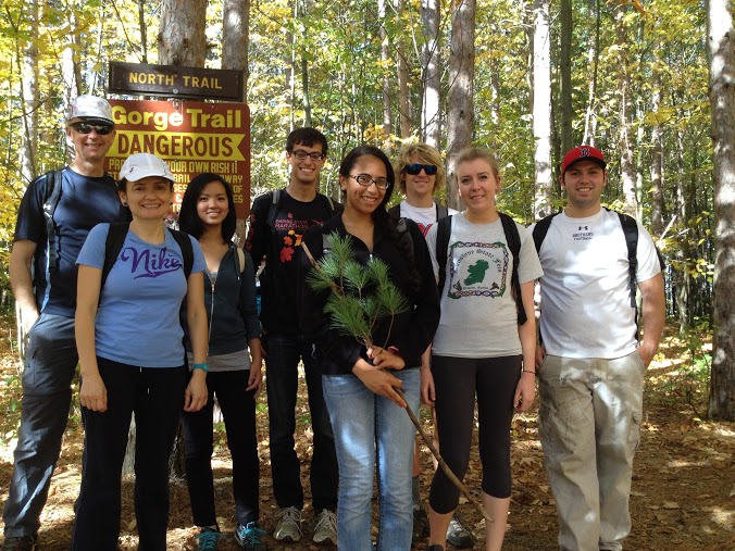 The Annual Geography Department Fall Frolic Hike